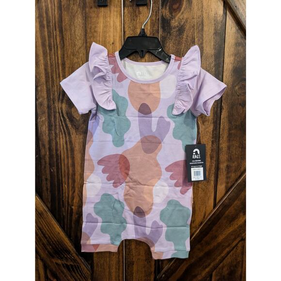 New with tags RAGS One Piece Romper Size 12-18 months - Picture 1 of 3